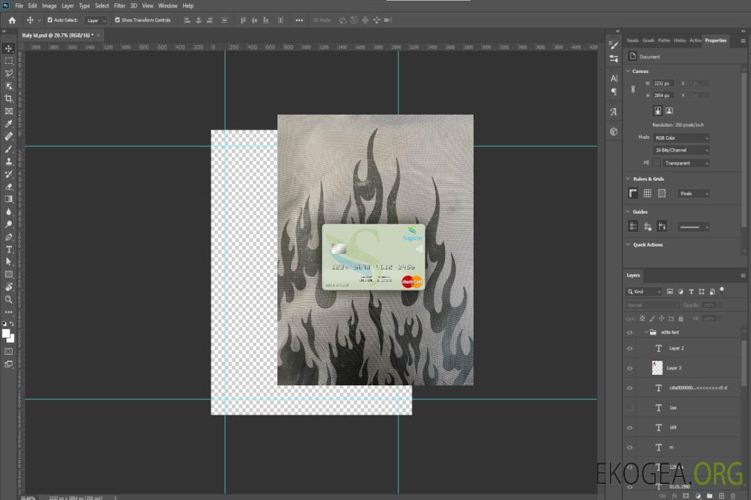 Jamaïque Sagicor Bank mastercard photolook recto template